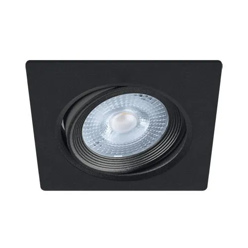 Runde Deckeneinbauleuchte MONI LED D 5W 4000K BLACK Struhm schwarz