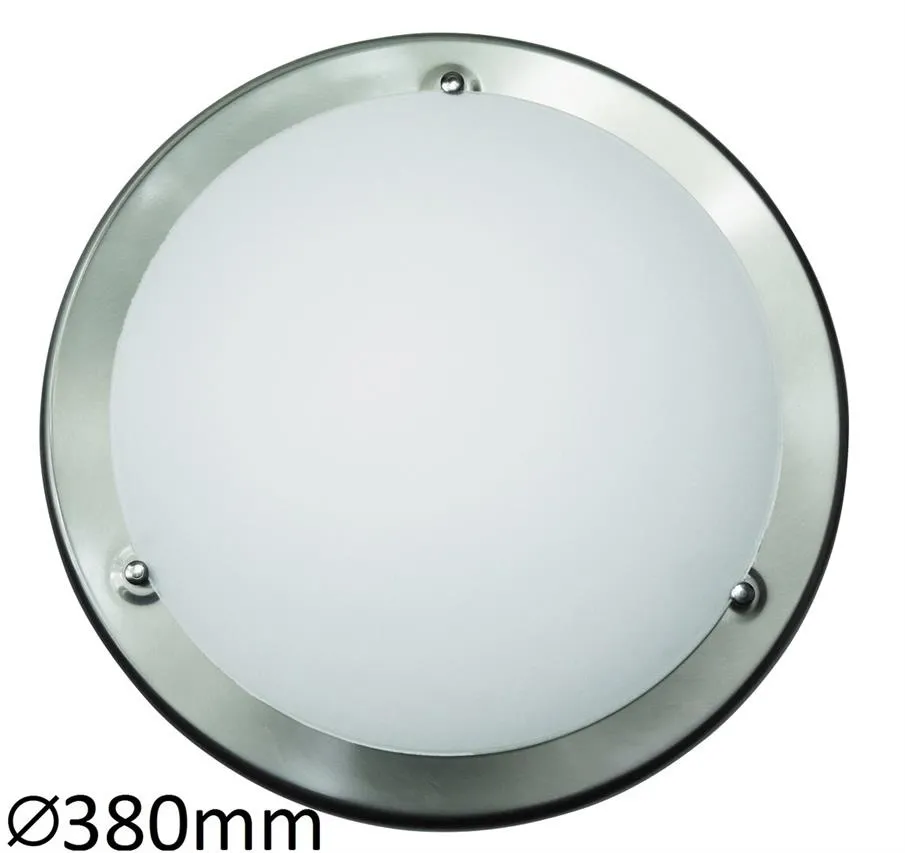 Runde Deckenleuchte UFO 2xE27 satiniert chrom Rabalux 5151