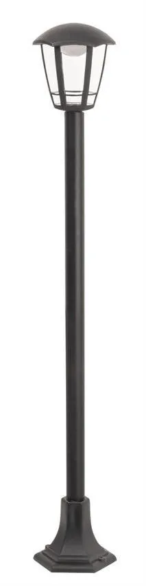 SORRENTO Steh-Gartenleuchte mattschwarz LED 8W 500lm 3000K IP44 Rabalux
