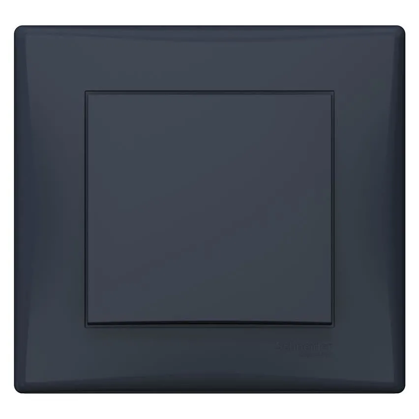 Schaltfläche Graphitfarbe mit Rahmen Sedna SDN0700270