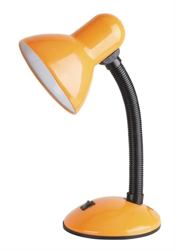 Schreibtischlampe DYLAN orange E27 40W IP20 Rabalux