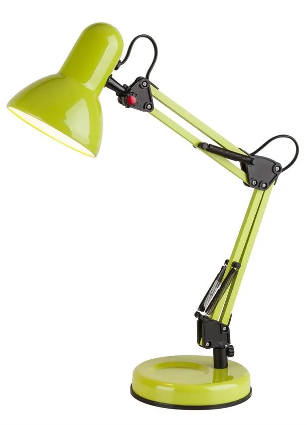 Schreibtischlampe SAMSON grün E27 60W IP20 Rabalux