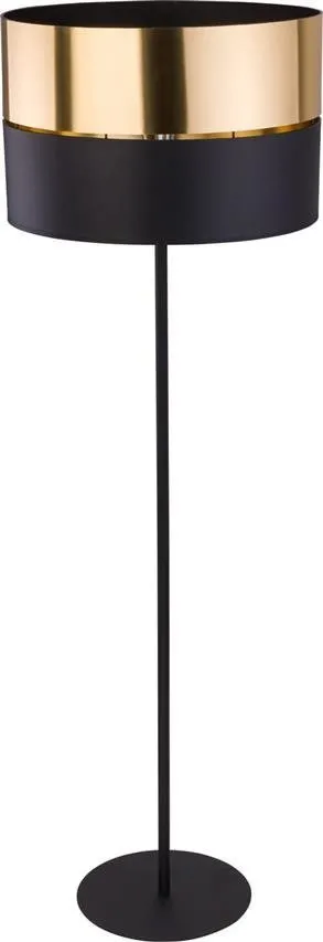Stehleuchte HILTON Schwarz Gold E27 60W 5465 TK Lighting innen lampen Modern