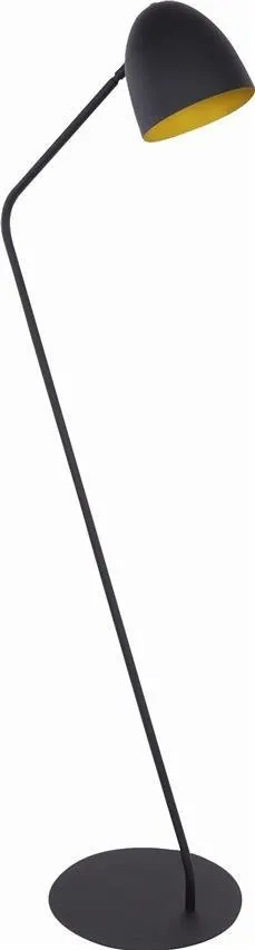 Stehleuchte SOHO schwarz, gold E27 60W 5037 TK Lighting