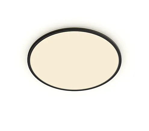 Superslim Deckenleuchte schwarz 22 W 2700 K 2000 lm IP20