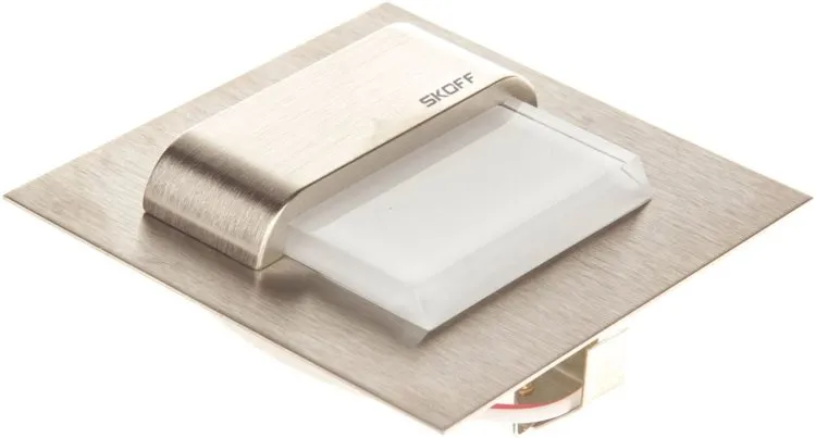 TANGO LED-Leuchte gebürsteter Edelstahl INOX WW (warmweiß) [IP66] MH-TAN-K-H-1-PL-00-01 Skoff