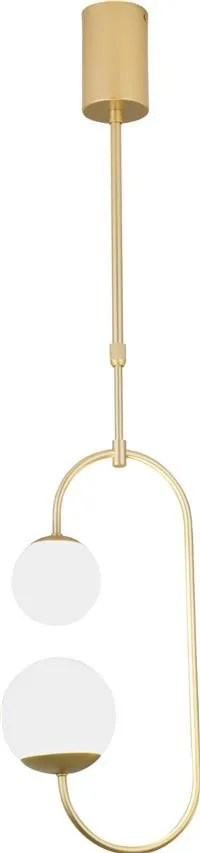 TORO LED-Pendelleuchte 3W + 5W 3000K 480lm gold Maxlight P0385