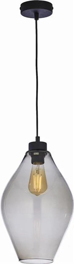 TULON Pendelleuchte graphit, schwarz E27 60W 4192 TK Lighting