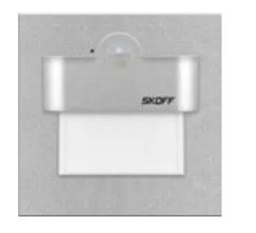 Tango LED PIR 120 Leuchte mit Bewegungsmelder 6500K Aluminium 230V AC Bewegungsmelderleuchte Skoff MM-TAN-G-W