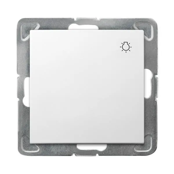 Taster "Licht" weiss Ospel Impression ŁP-5Y/m/00