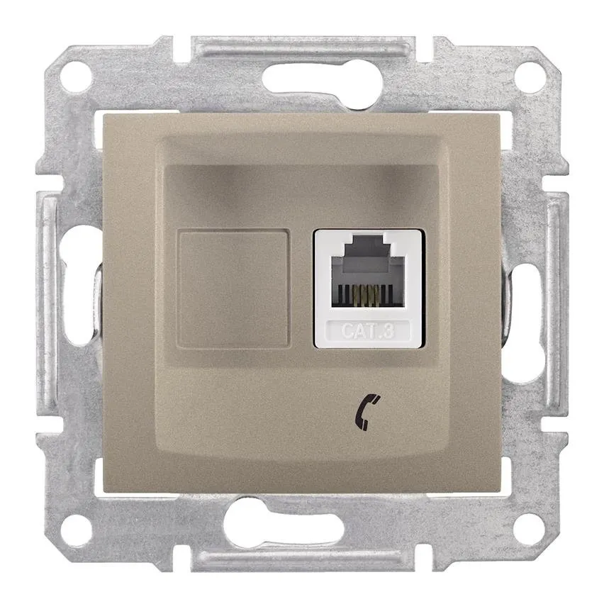 Telefondose Satin Sedna Schneider SDN4101168/SCH