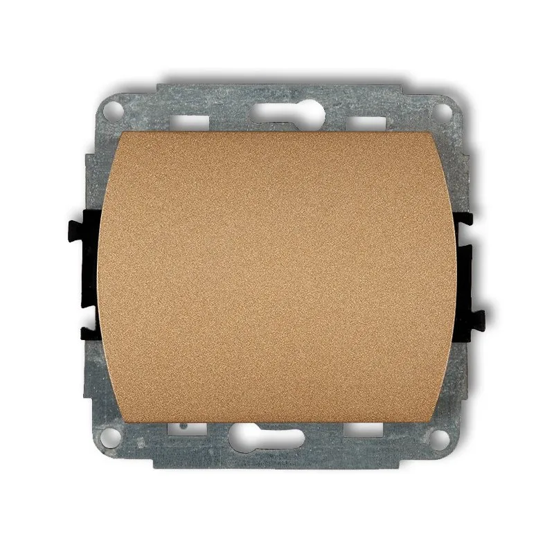 Treppenhaus-Schaltmechanismus (eine Taste, ohne Piktogramm) gold 8WP-3.1