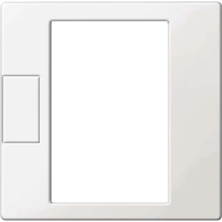 Universal-Zentralplatte Temperaturregler mit Touch-Display polarweiß System-M Schneider Merten MTN5775-0319