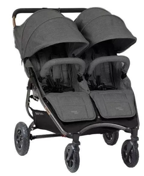 Valco Snap Duo Sport Tailor Made Twin Kinderwagen Kinderwagen Charcoal