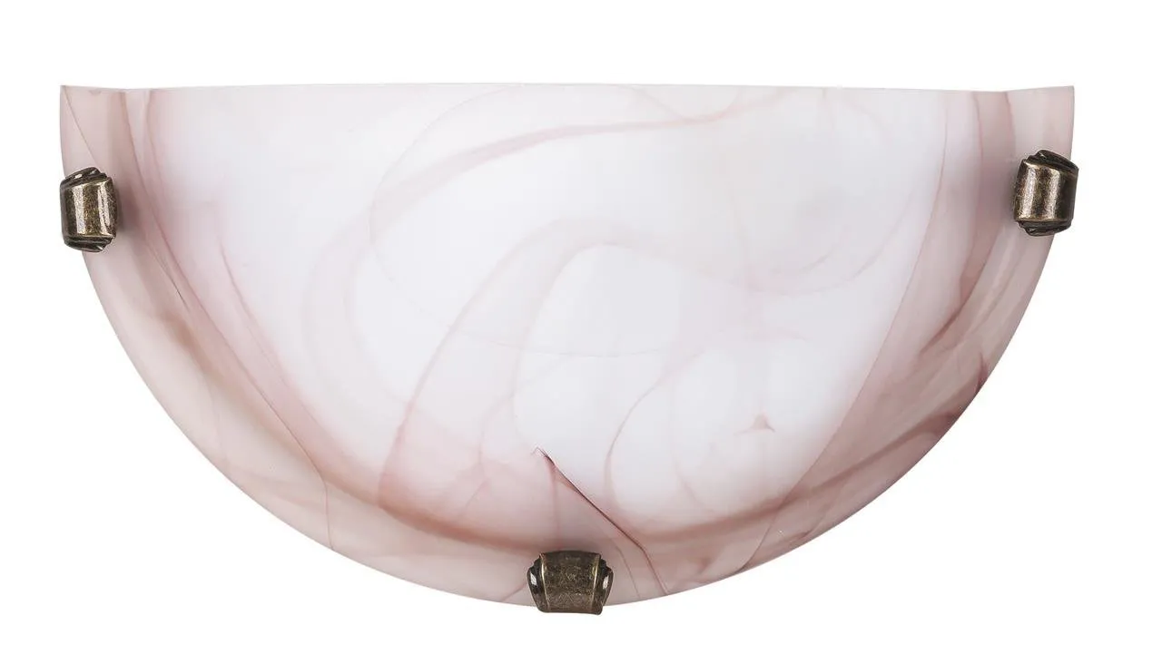 Wandleuchte ALABASTRO tabak alabaster E27 60W IP20 Rabalux