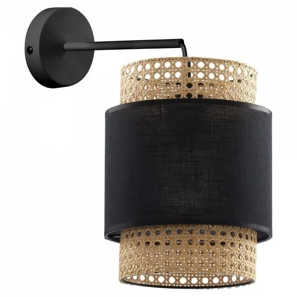 Wandleuchte Boho Schwarz E27 TK Lighting