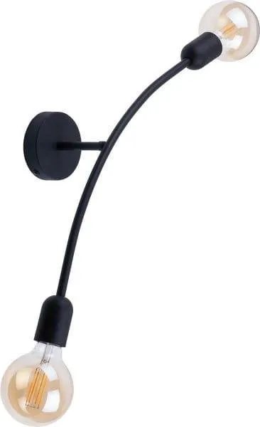 Wandleuchte HELIX schwarz 2x E27 60W 2721 TK Lighting