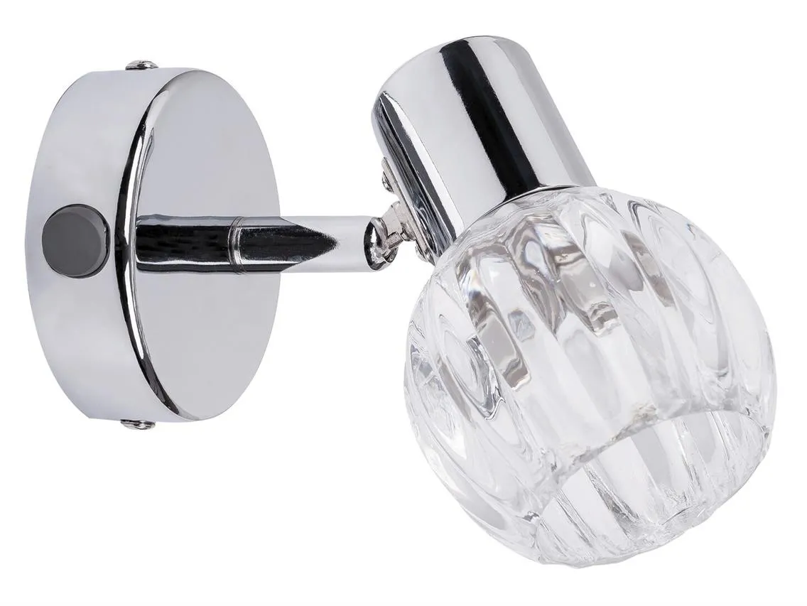 Wandleuchte LAUREN chrom E14 40W IP20 Rabalux