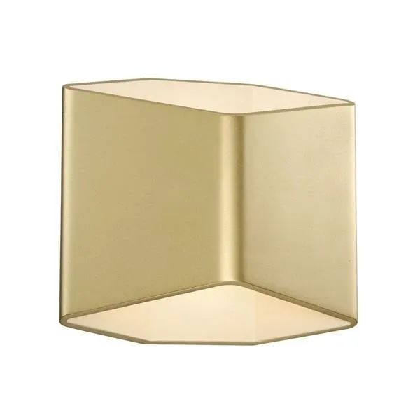 Wandleuchte Wandaufleuchte CARISO 2 WL LED 3000K messing 11W dimmbar SLV 151713