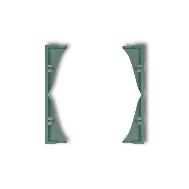 Zwischenrahmen für Doppelsteckdosen smaragd (Serie/Kategorie: ERGÄNZENDE PRODUKTE) 51MRP-2