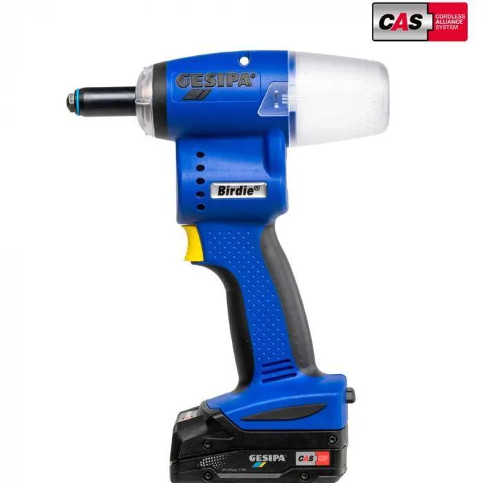 Gesipa 1746721 Akku Blindnietsetzgerät Birdie 2x Akku 1x Ladegerät Siehe Text/Foto B-Ware