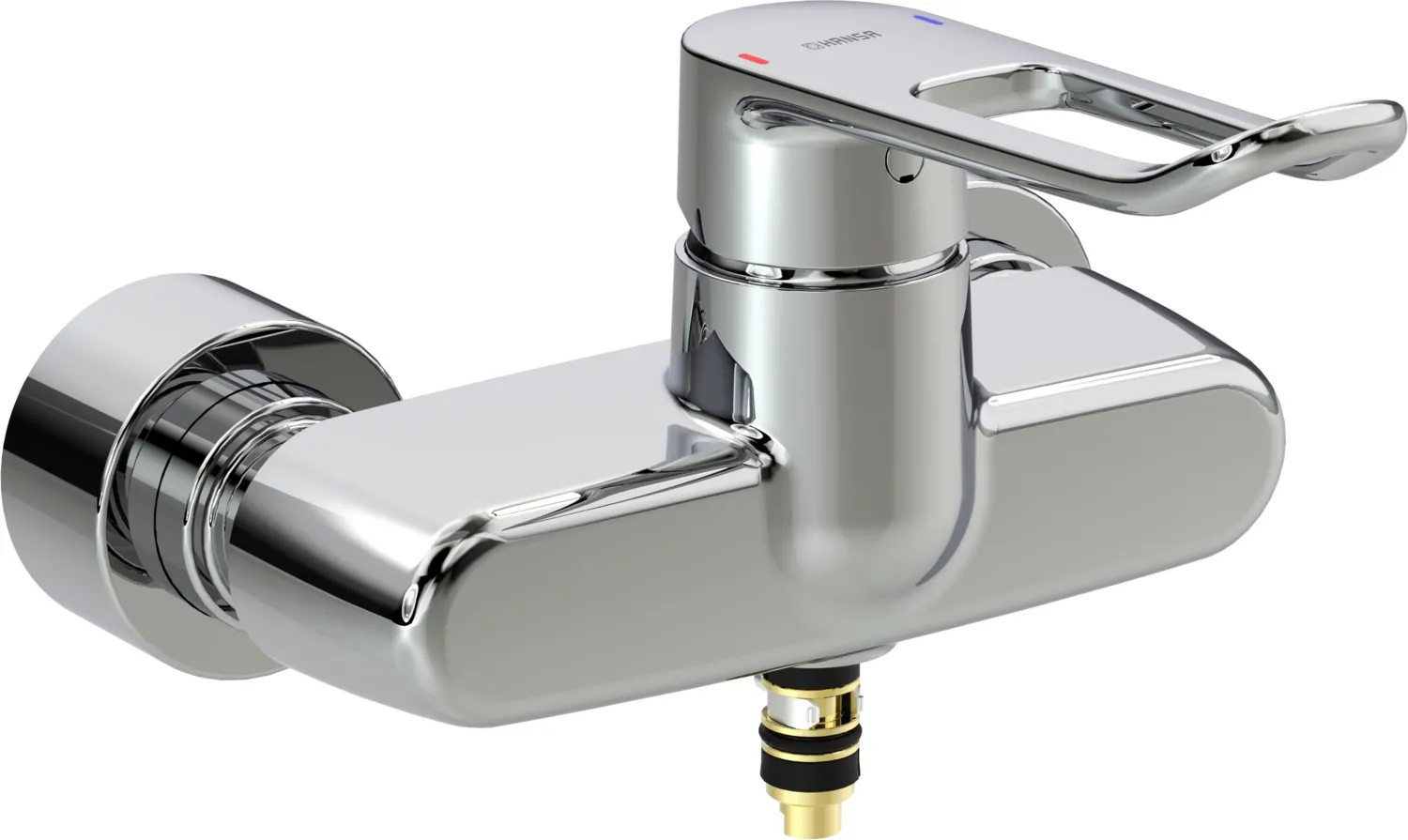 Einhand-Waschtischarmatur „Clinica“ in Chrom