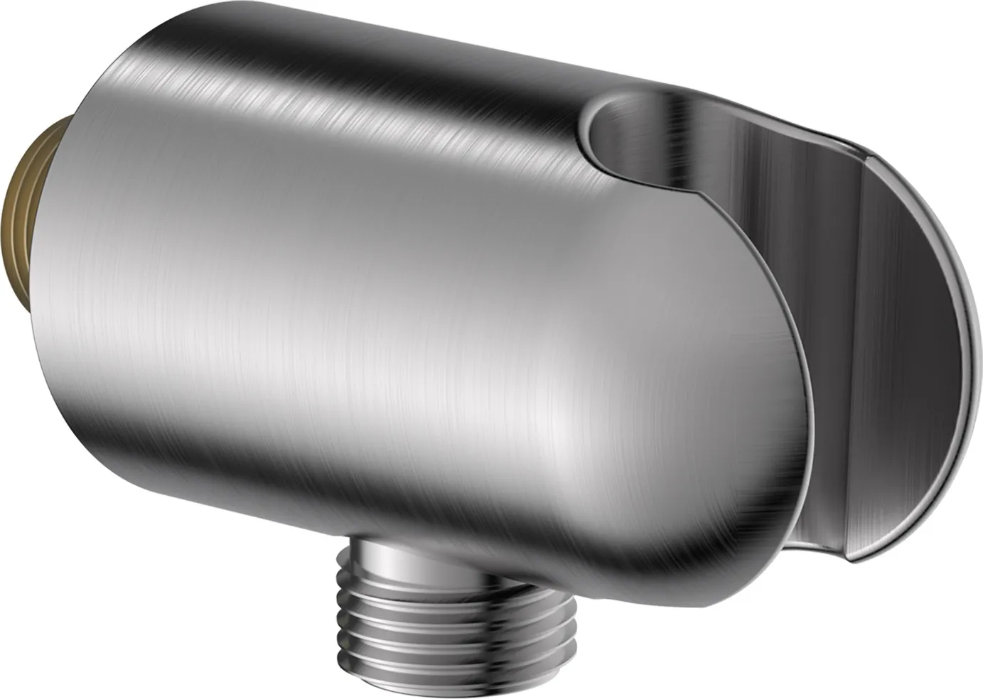 Wandanschlussbogen „Oras Group“ in Stahl gebürstet