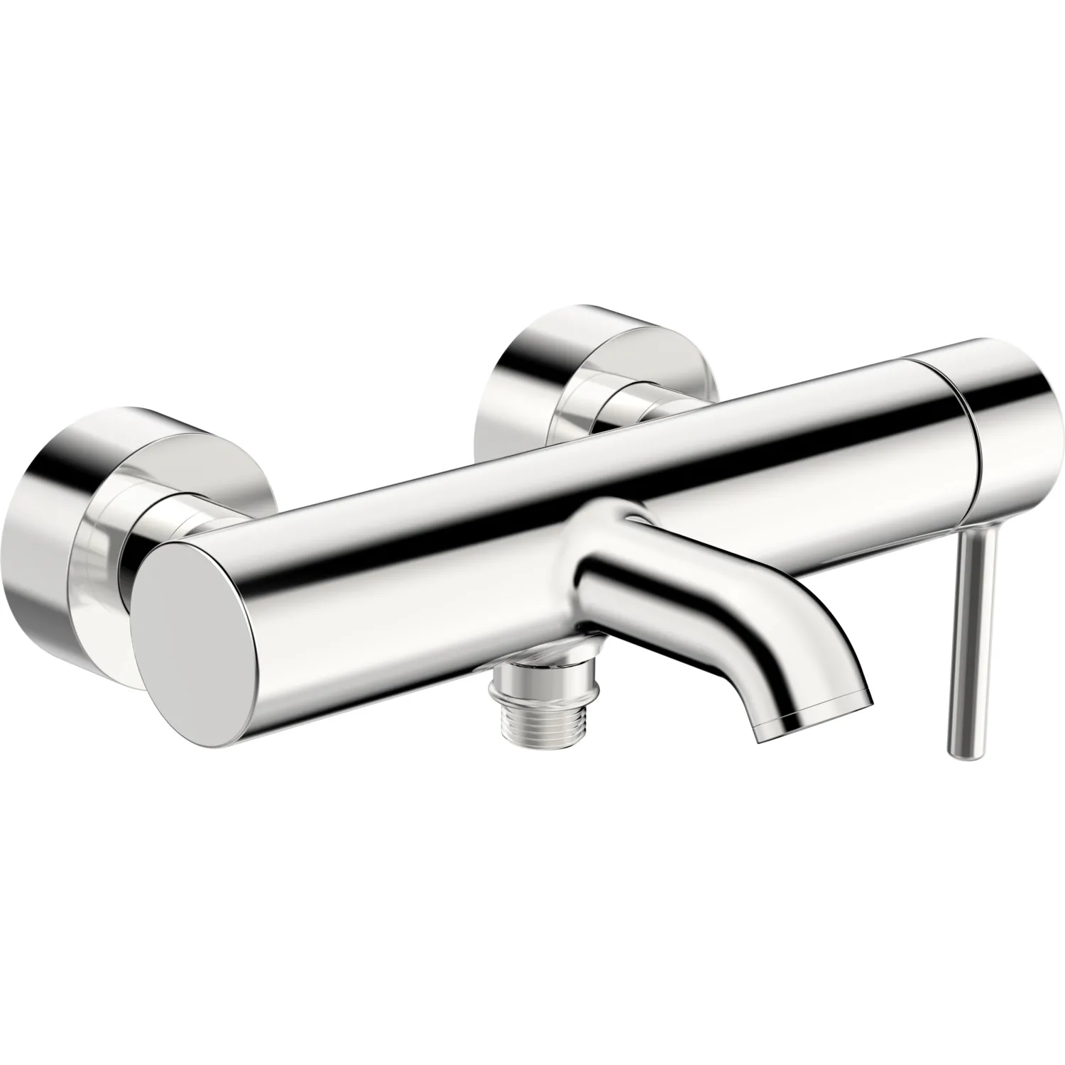 Einhand-Wannenarmatur „Vantis Style“ Ausladung 168 mm in Chrom