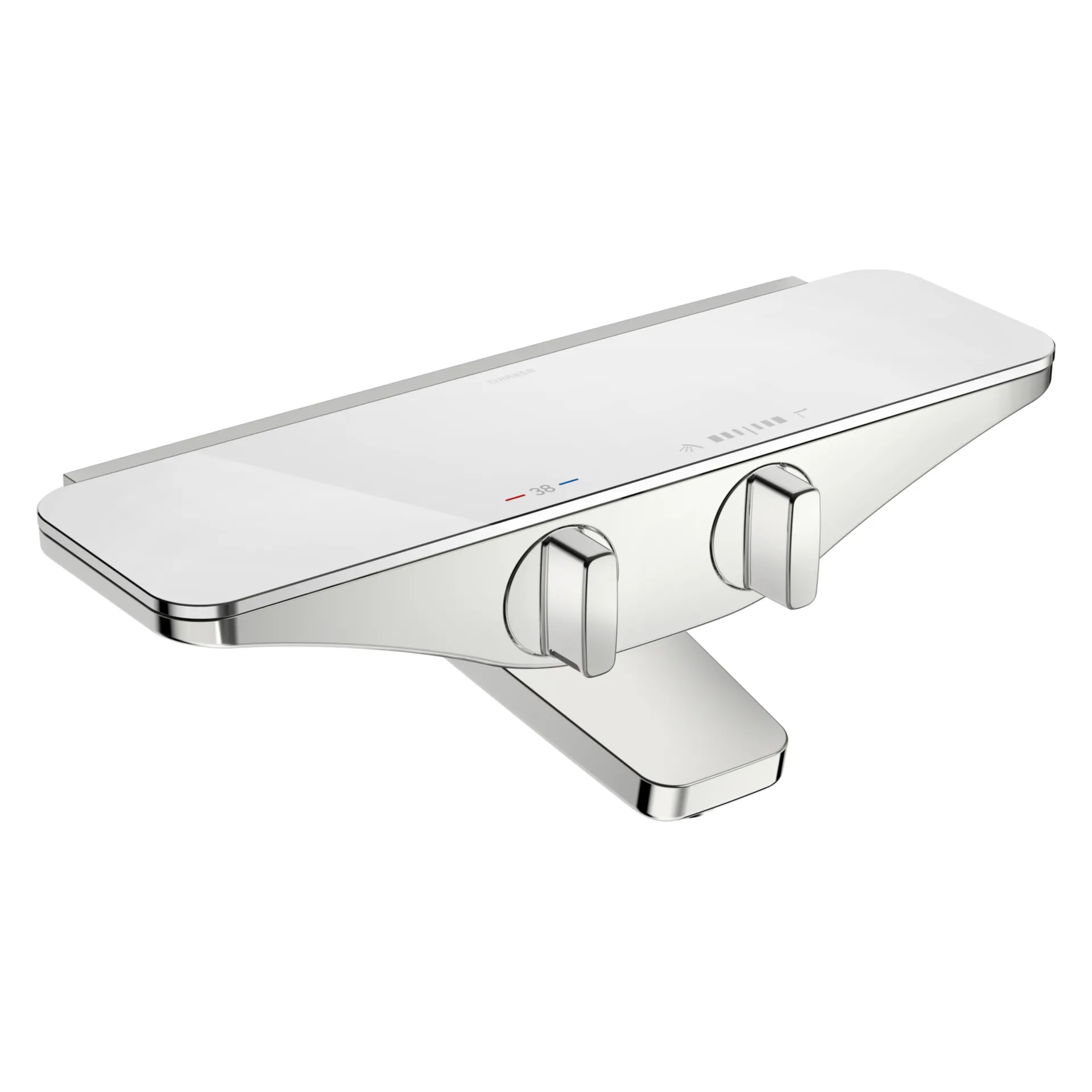 Zweihand-Wannenarmatur „Emotion“ Ausladung 137 mm in Chrom