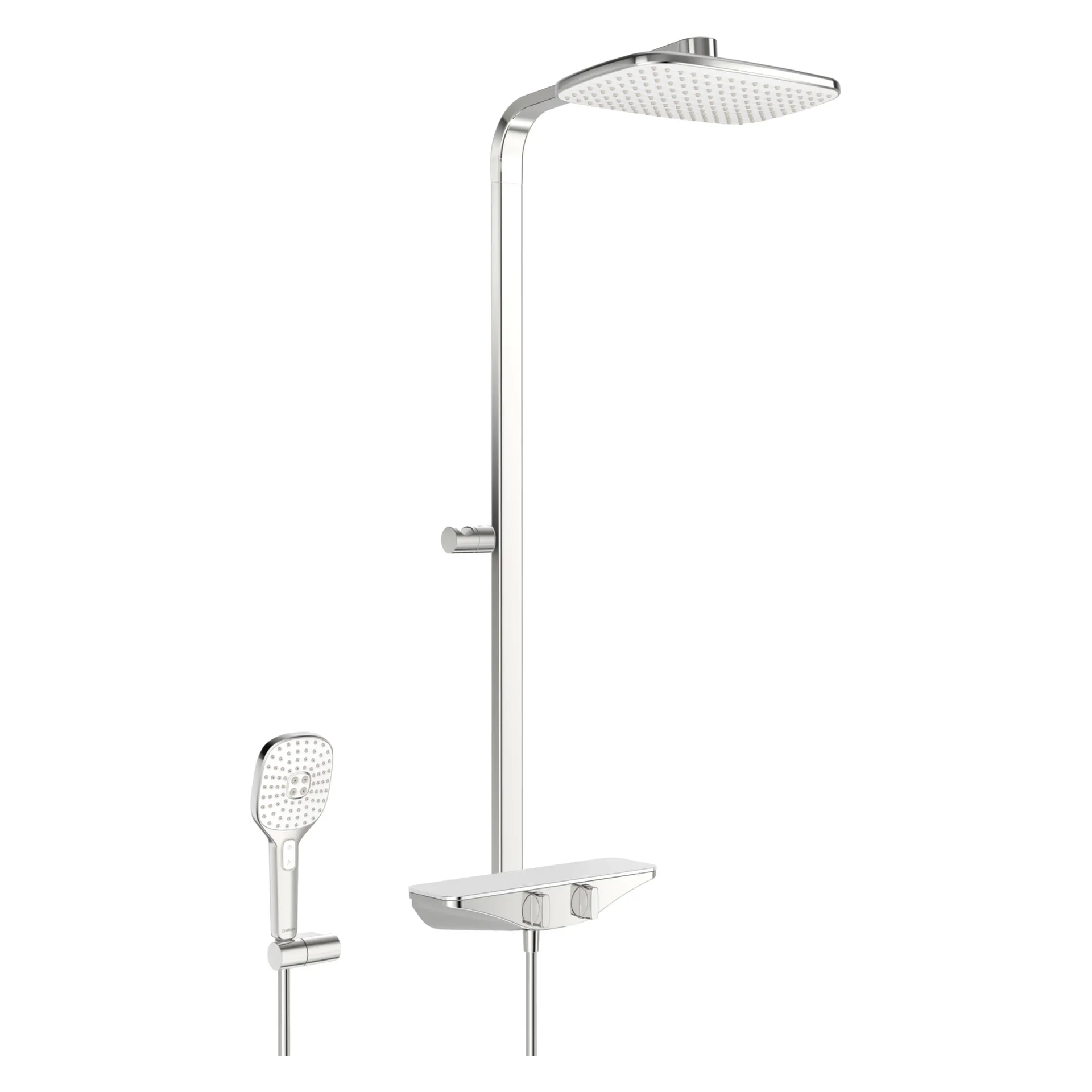 Zweihand-Duscharmatur „Emotion“ in Chrom