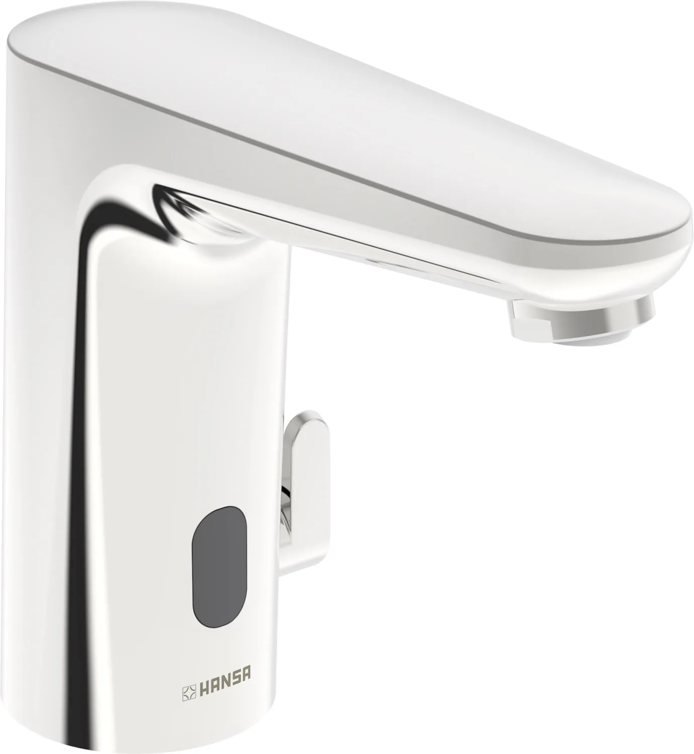 Hansa Waschtischarmatur, elektronisch „Electra“ Ausladung 123 mm in Chrom