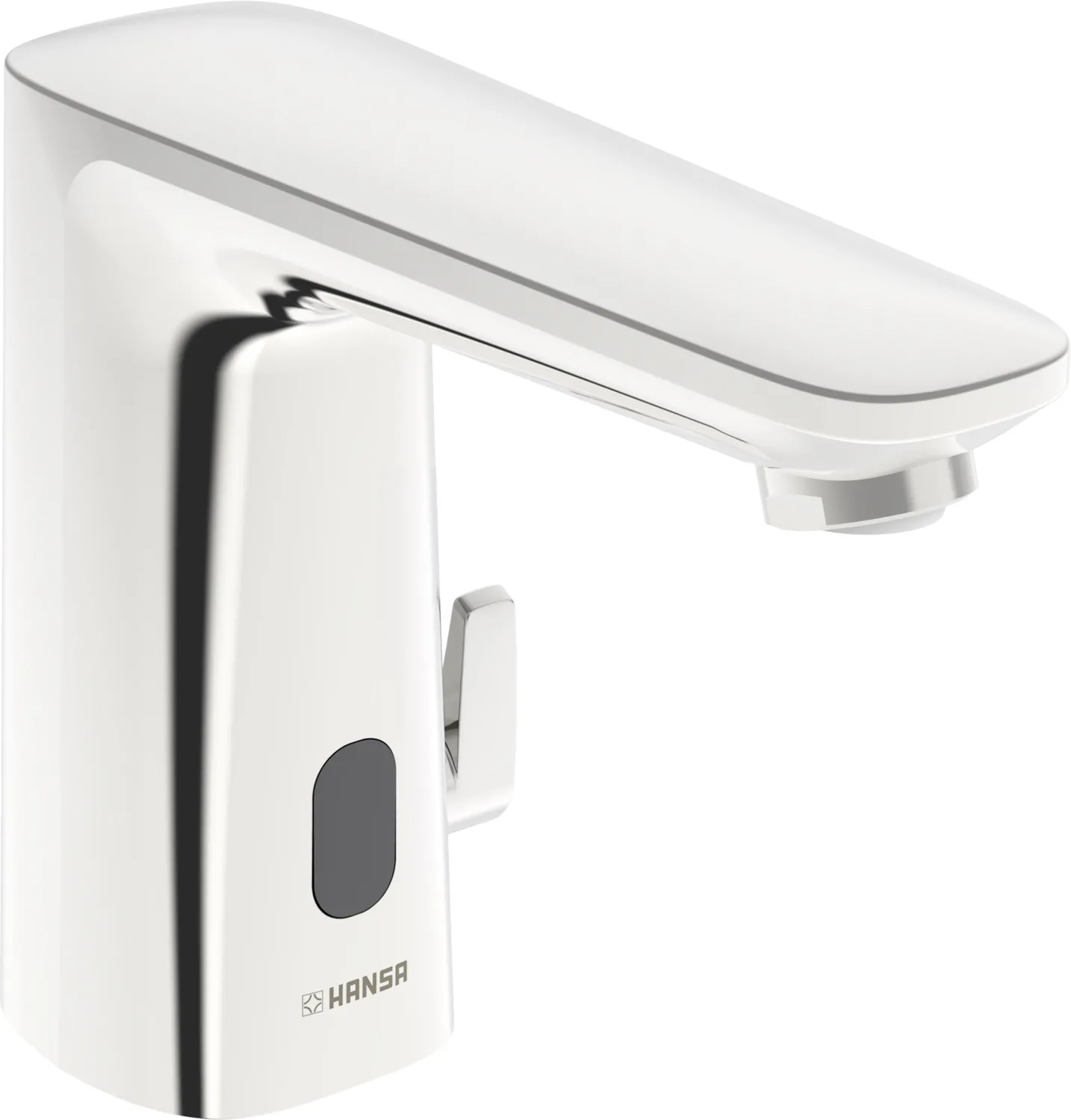 Hansa Waschtischarmatur, elektronisch „Electra“ Ausladung 117 mm in Chrom