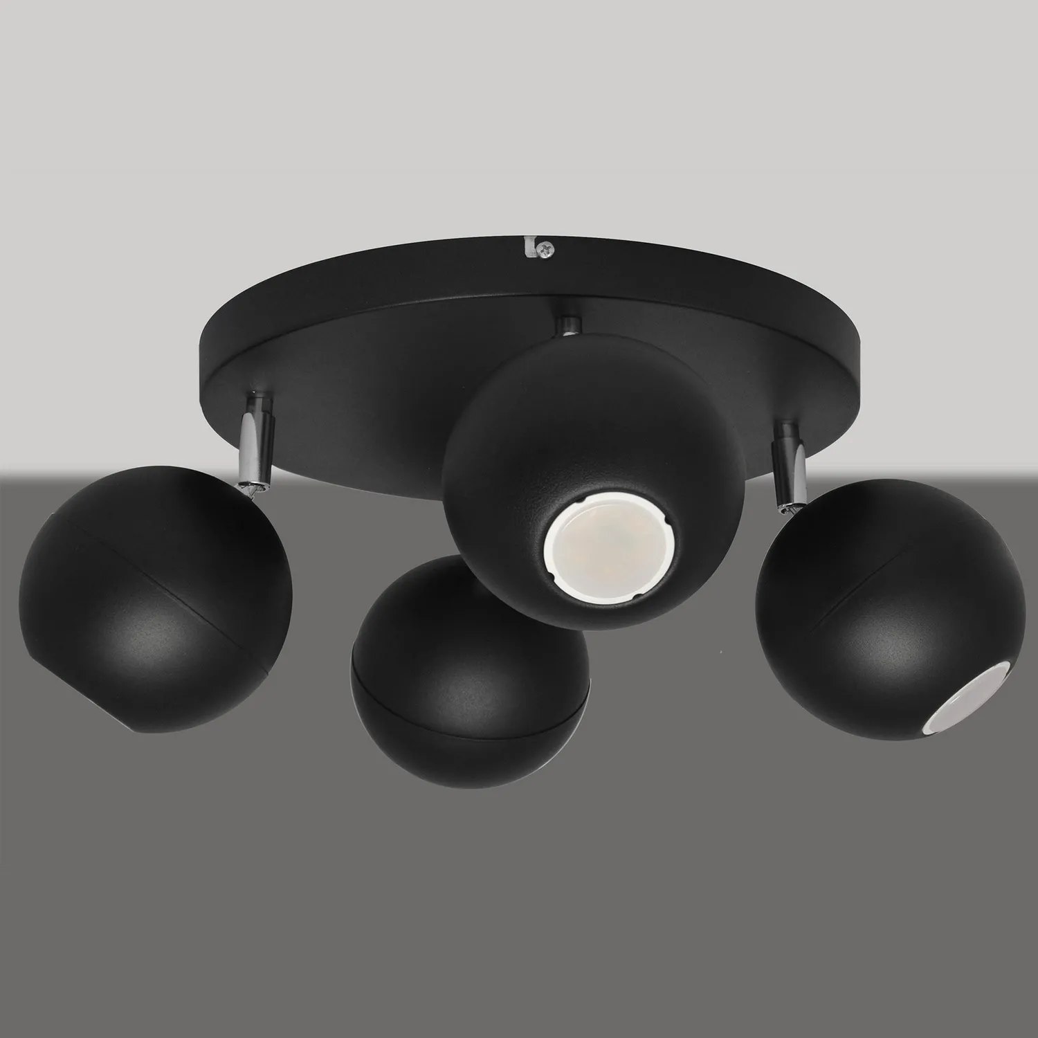 Helam Deckenstrahler Midnight Strahler Lampe Schwarz Siehe Text/Foto B-Ware