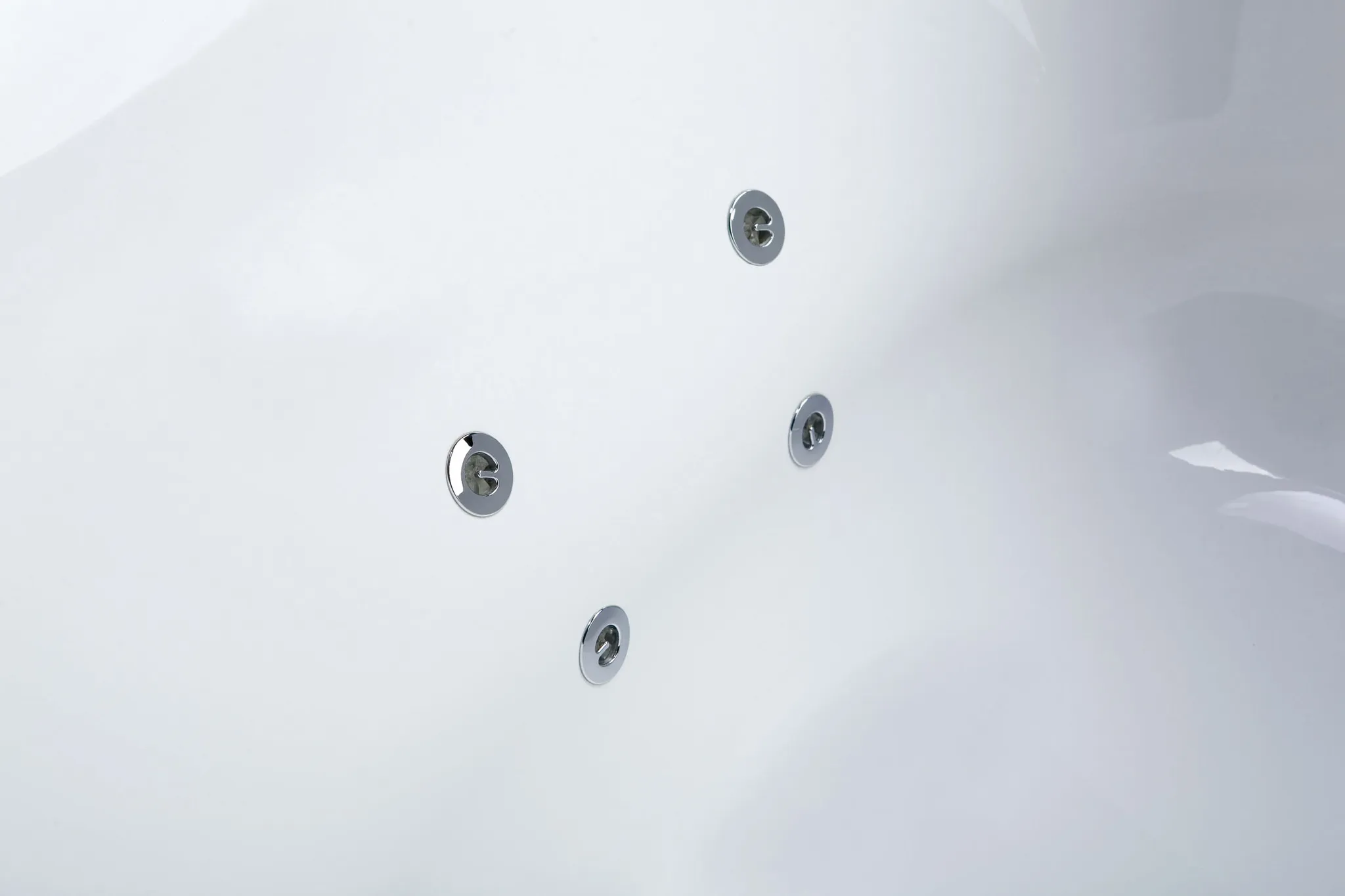 Hoesch Zubehör/Ersatzteile für Badewanne/Whirlsystem 4 Rücken- und 2 Fußdüsen, verstellbar „Laola II“