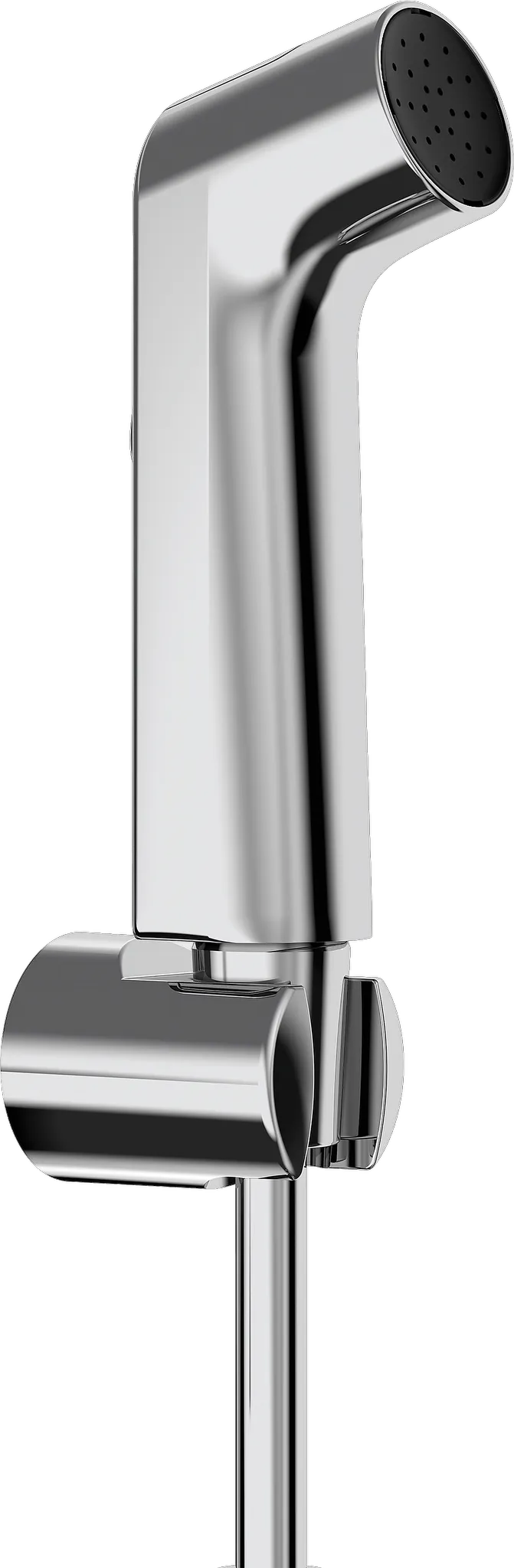 Bidette Handbrause 1jet S EcoSmart+ mit Brausehalter und Druckschlauch 125 cm Chrom