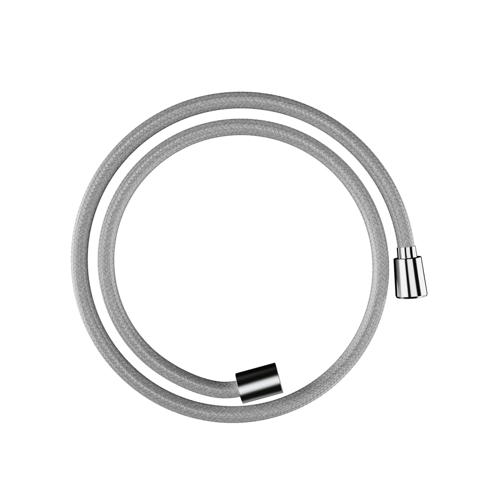 Designflex Textilbrauseschlauch 125 cm Chrom