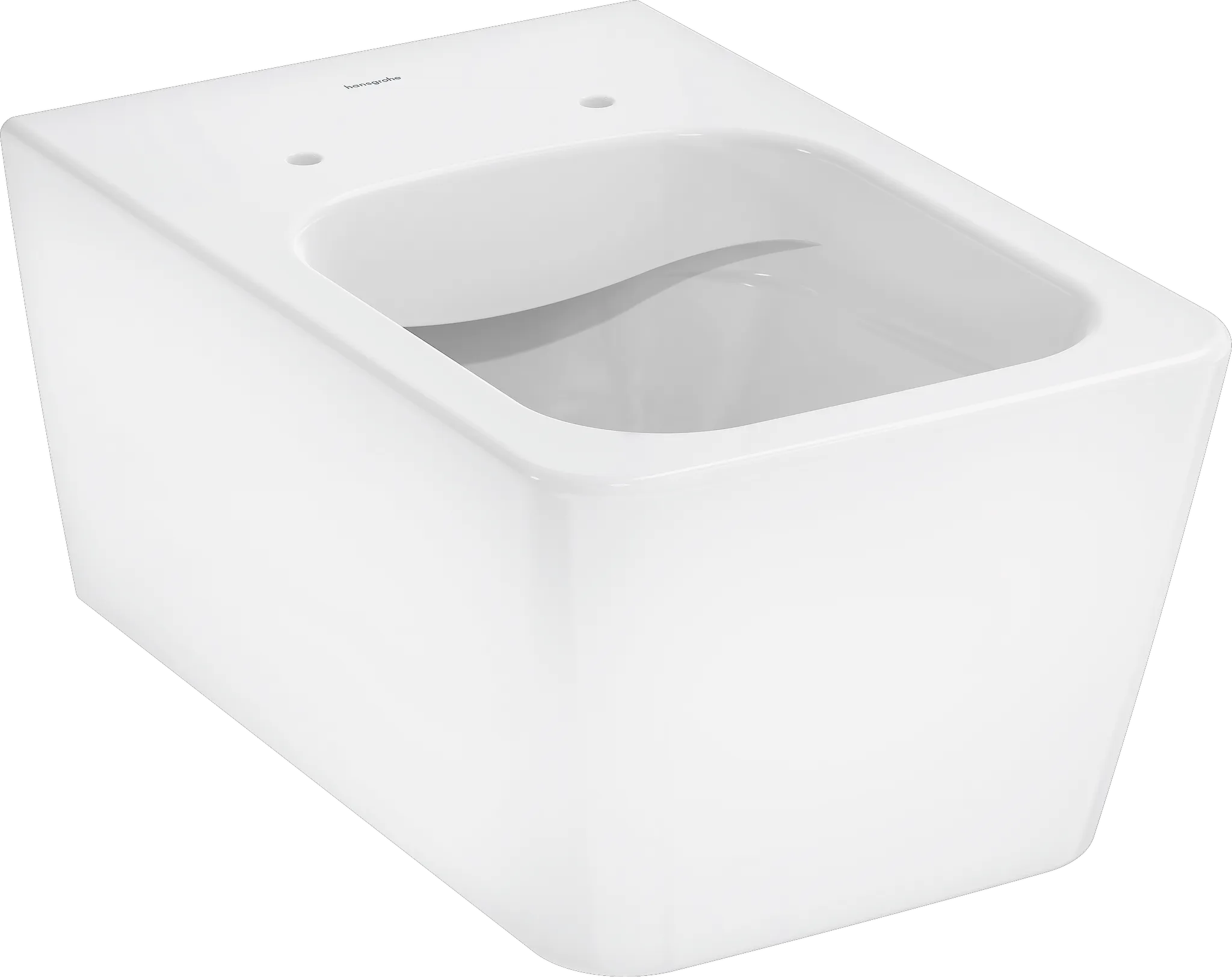 EluPura Q Wand WC 540 ohne Spülrand Weiß