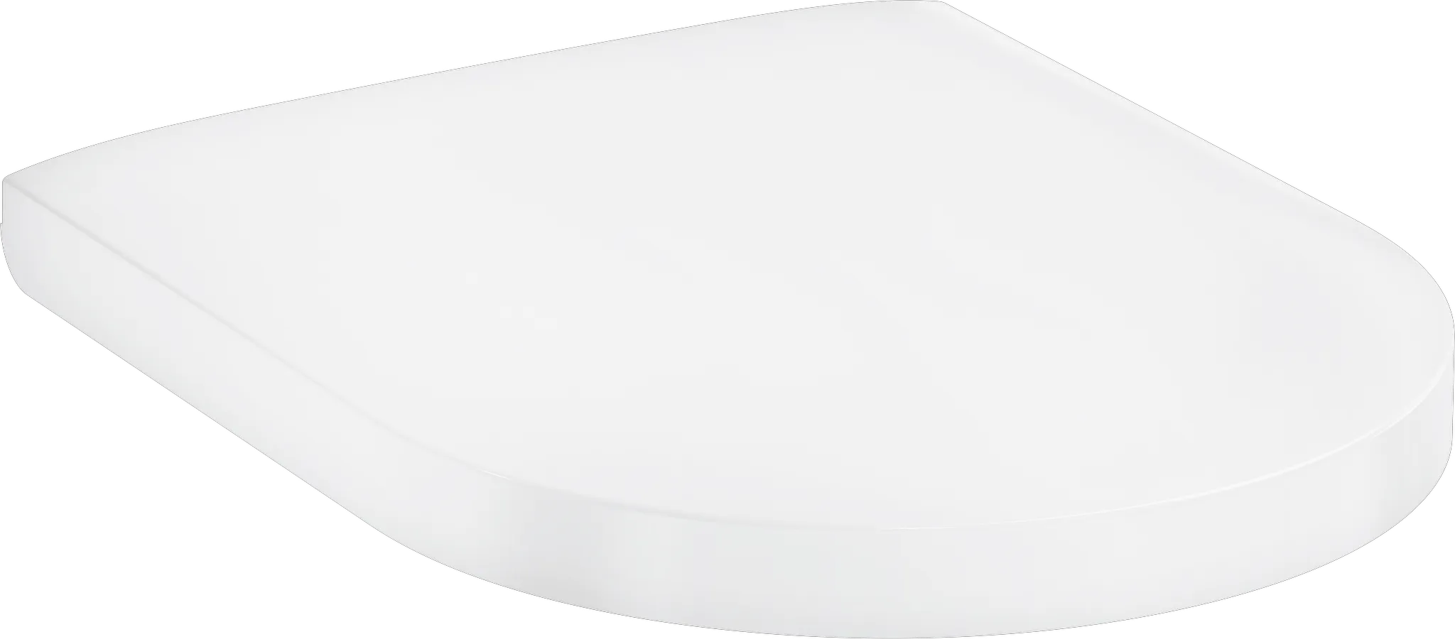 EluPura S WC Sitz mit Befestigung oben Weiß