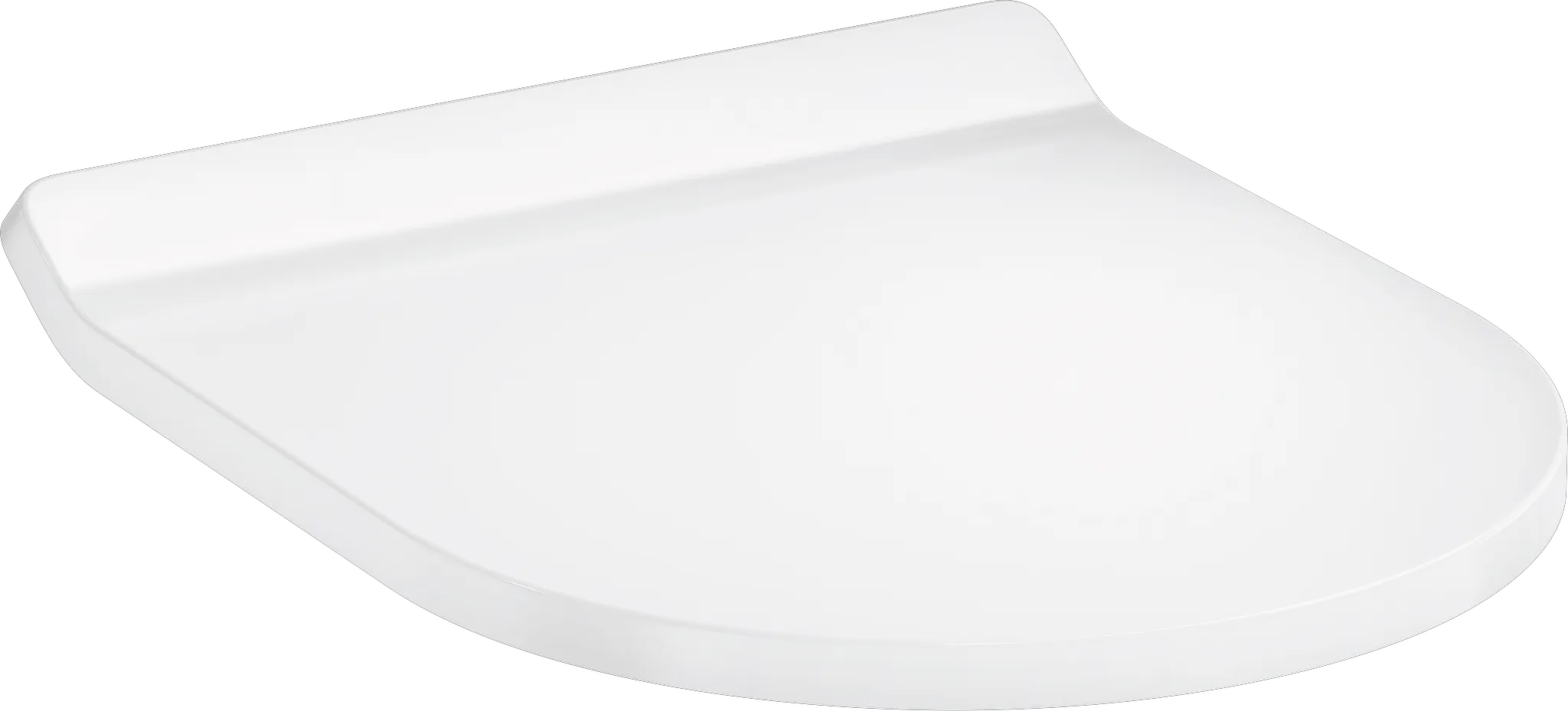 EluPura S WC Sitz mit Befestigung oben, SoftClose und QuickRelease, Slim Weiß