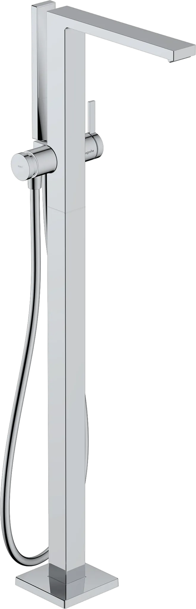 Tecturis E Einhebel-Wannenmischer bodenstehend Chrom