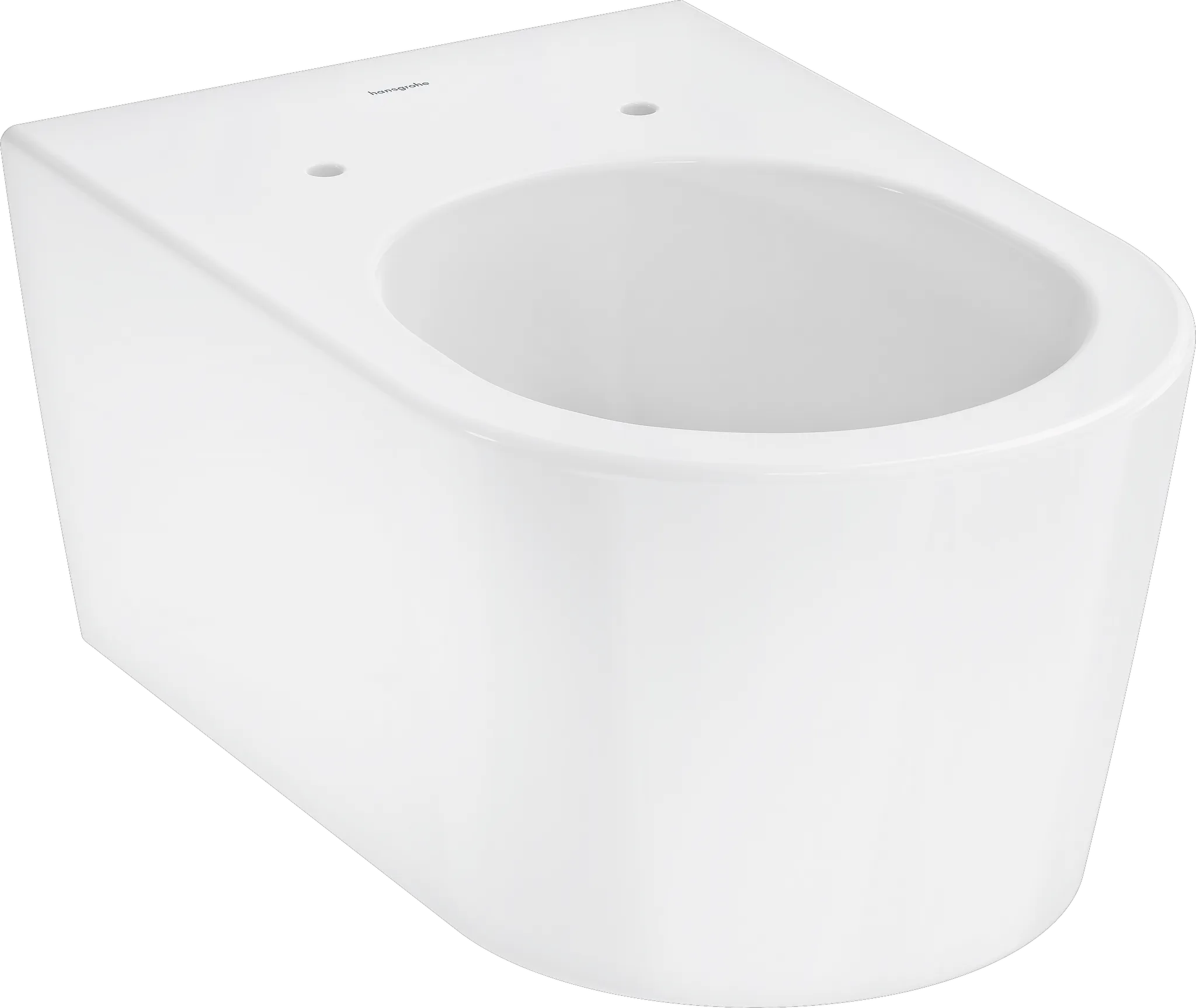 EluPura S Wand WC 540 ohne Spülrand AquaHelix Flush, SmartClean Weiß