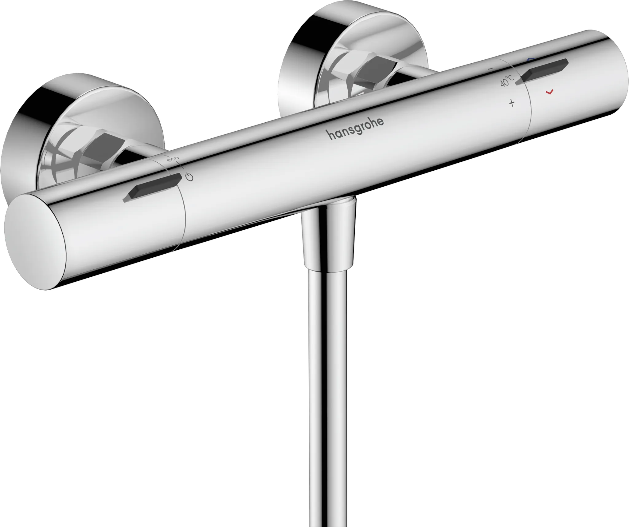 Duscharmatur „Ecostat Fine“ in Chrom