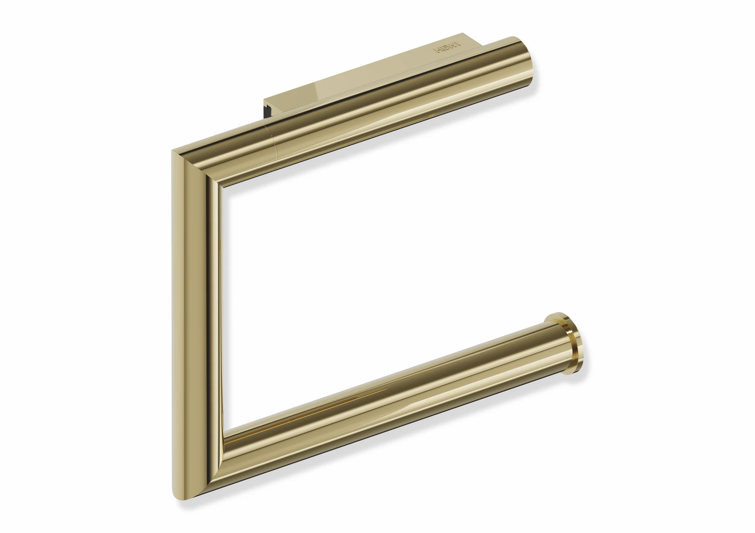 WC-Papierhalter, Edelstahl, PVD, Breite 137 mm, Höhe 110 mm, Durchmesser 15 mm, in Farbe CK (Messing glänzend)