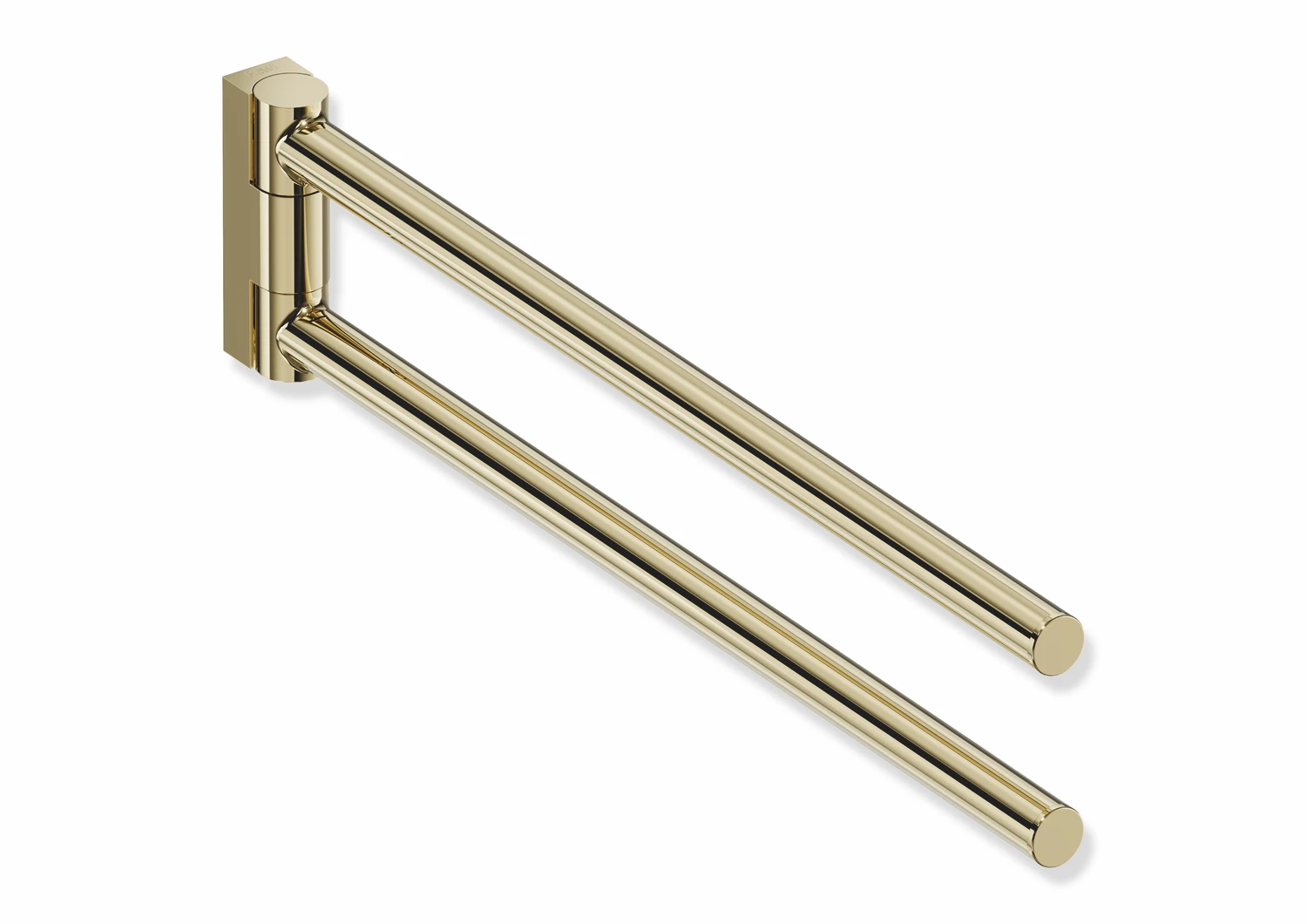 Handtuchhalter des Systems 162, Edelstahl, PVD, Länge 331 mm, in Farbe CK (Messing glänzend)