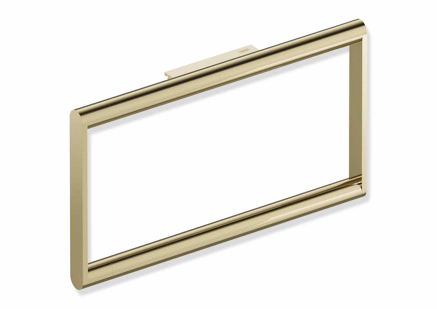 Handtuchring, Edelstahl, PVD, Breite 230 mm, Höhe 130 mm, Durchmesser 15 mm, in Farbe CK (Messing glänzend)