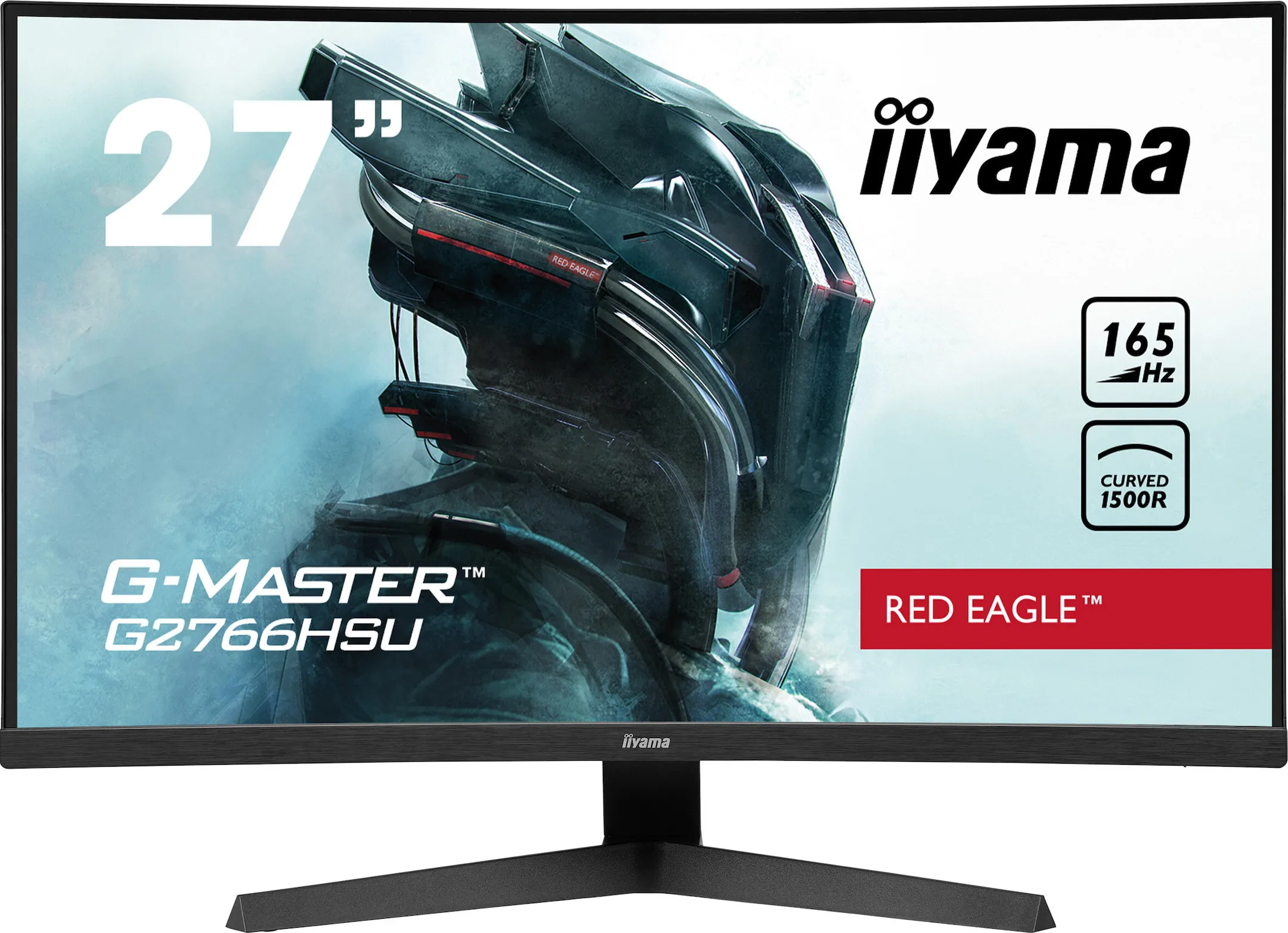 iiyama G2766HSU-B1 27" VA Monitor, 1920 x 1080 Full HD, 165Hz, 1ms