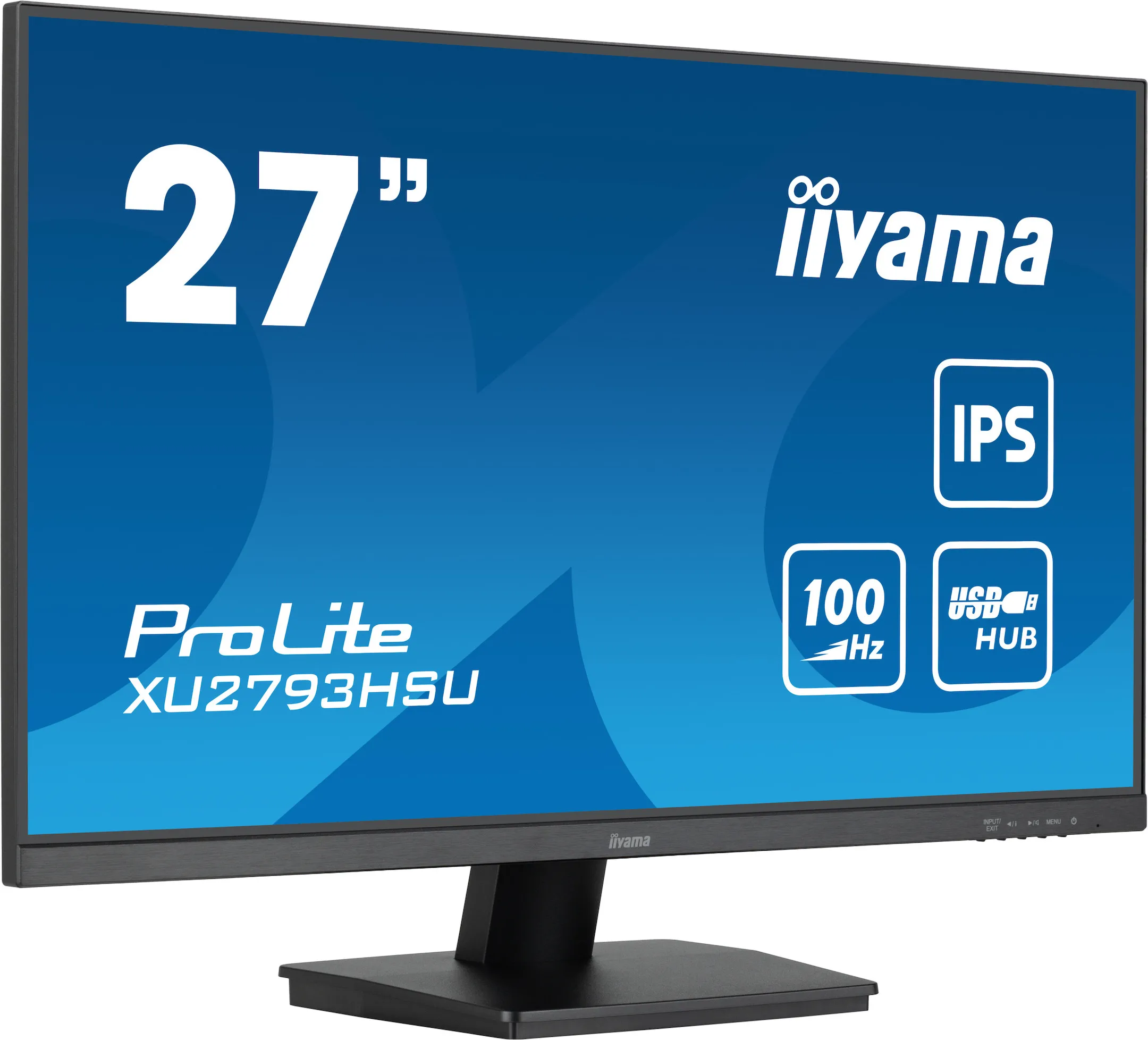 iiyama XU2793HSU-B6 27" IPS Monitor, 1920 x 1080 Full HD, 100Hz, 1ms