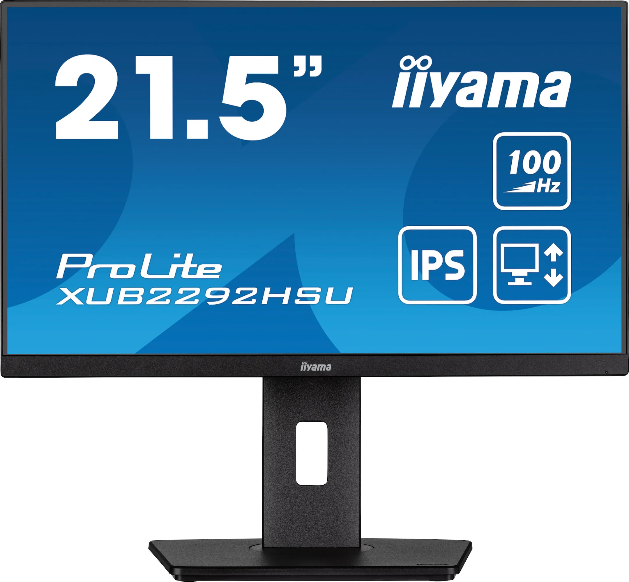 iiyama XUB2292HSU-B6 22" IPS Monitor, 1920 x 1080 Full HD, 100Hz, 1ms