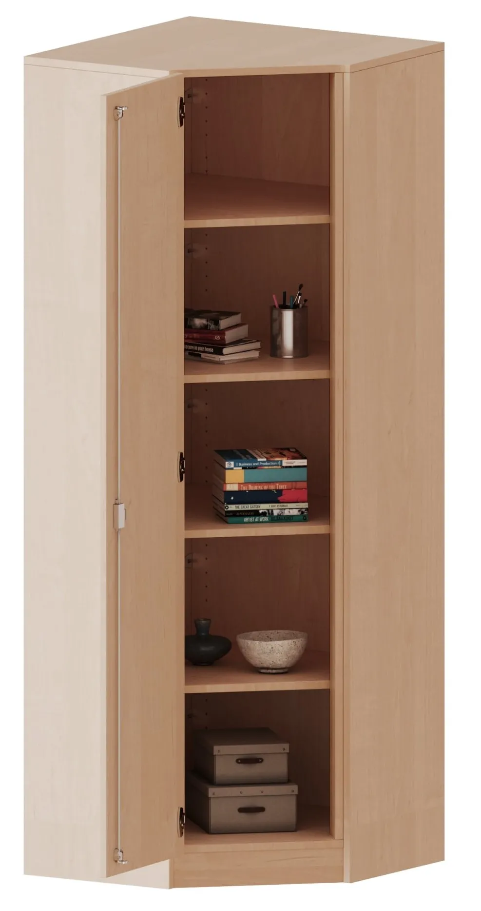 Inneneckschrank mit 5 Fächern, Höhe 190 cm - EVO180 Serie
