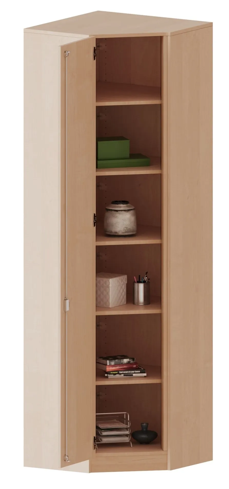 Inneneckschrank mit 6 Fächern, Höhe 226 cm - EVO180 Serie